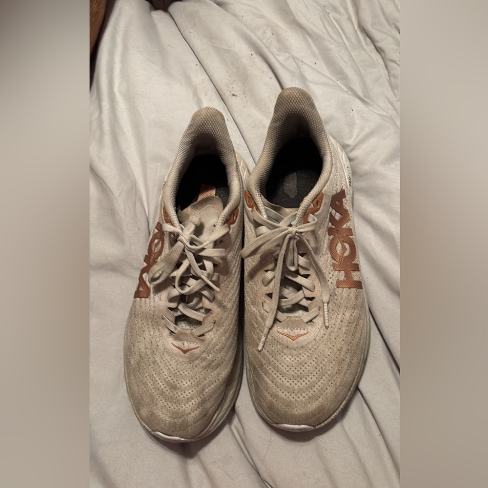 hokas size 8 worn good condition